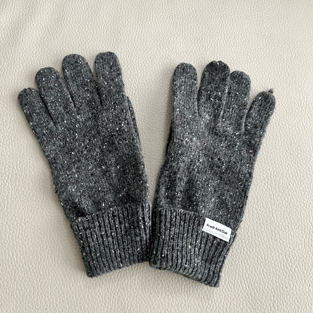 NWOT - Frank and Oak Men’s Wool Blended Gloves
